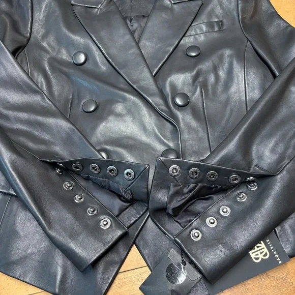 Bagatelle.City genuine leather blazer jacket. - Picture 9 of 13